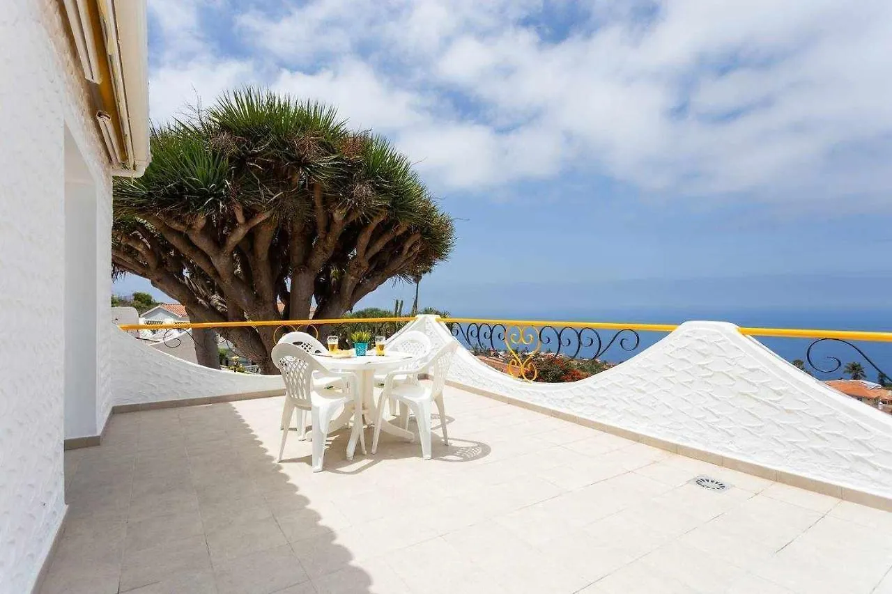 Acogedora Vivienda En Tenerife Con Vistas& Piscina Tacoronte 0*,
